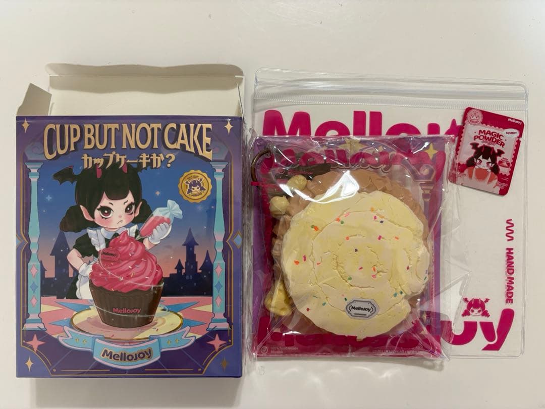 メロジョイスクイーズ mellojoy カップケーキか？ チーズ豆乳 - メルカリ