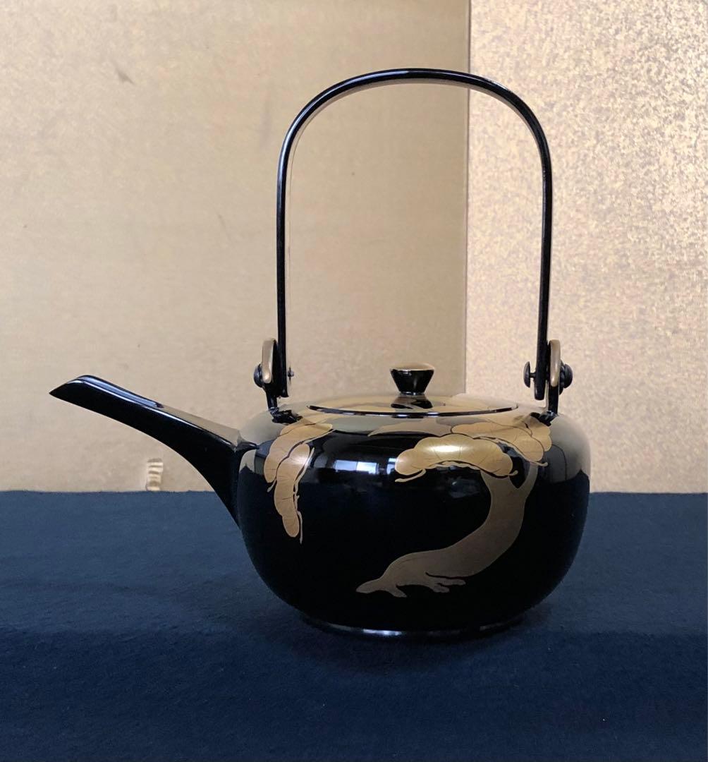 《R》輪島塗 松竹梅蒔絵 屠蘇器 五ツ揃 わじま慶塚 木箱　1f