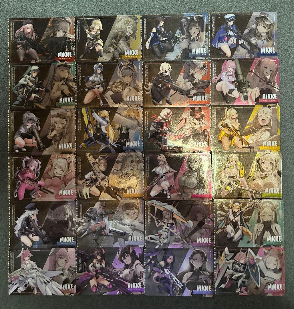 勝利の女神 NIKKE メタリックパスコレクション 全24種コンプリート