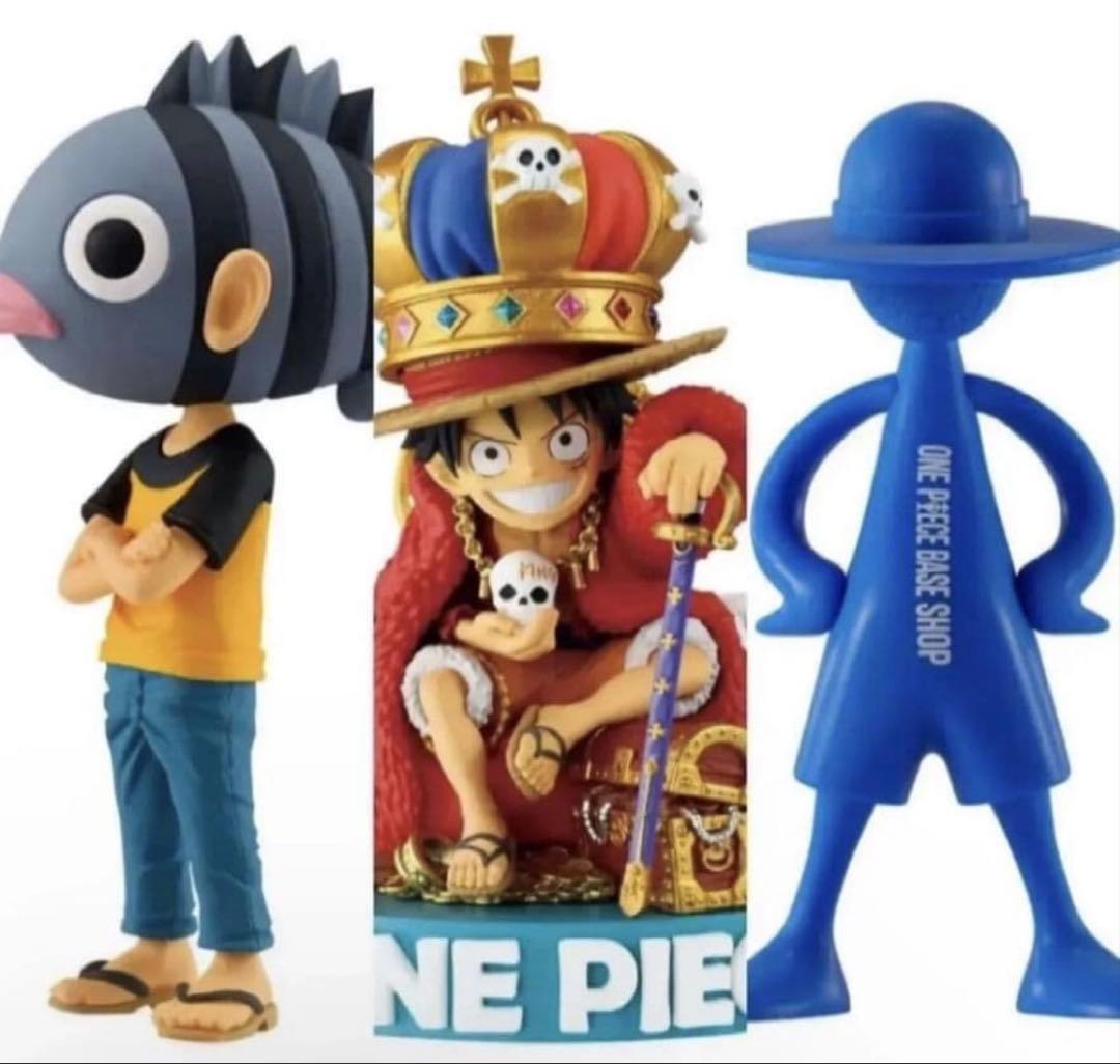 ONE PIECE BASE SHOP限定 ワーコレ& LUFFY’s ONE PIECE ワールドコレクタブルフィギュア ONE PIECE BASE SHOP