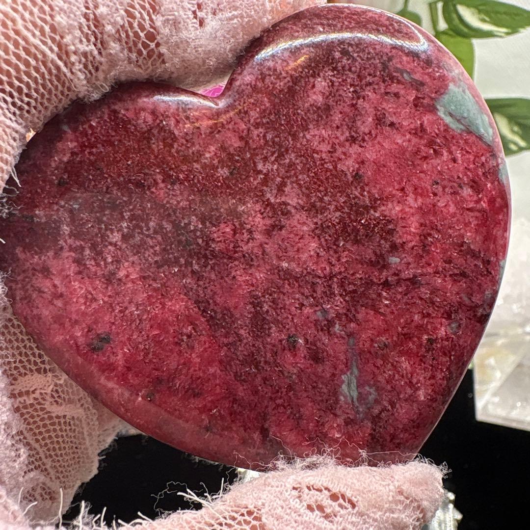 ririn☆様 桃花石ハート♡大きめサイズ♡ No.1605
