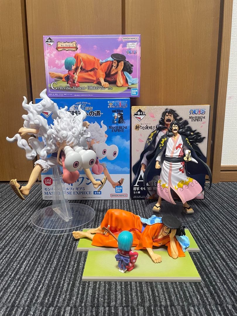 ワンピース一番くじ　フィギュア　まとめ売り ワンピース』から“フィギュアのみ”の「一番くじ」最新作が登場