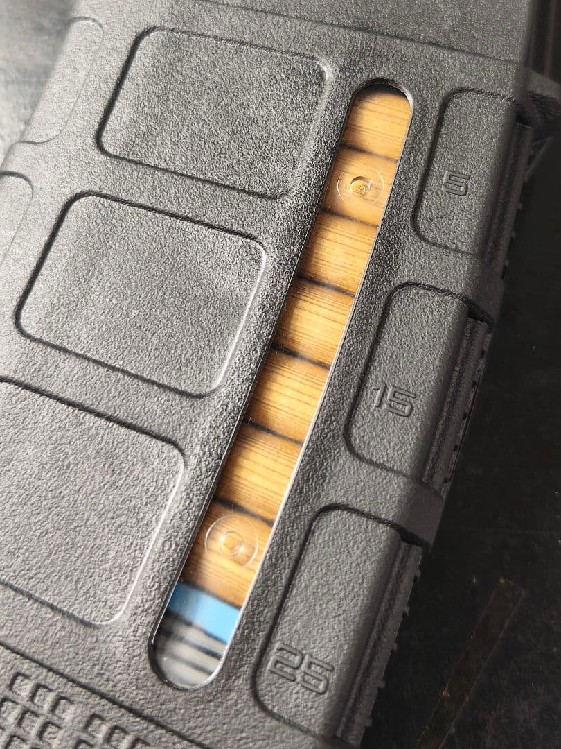 ブルーガジェット】マルイ エボルト用 PMAG実物加工マガジン 窓有り