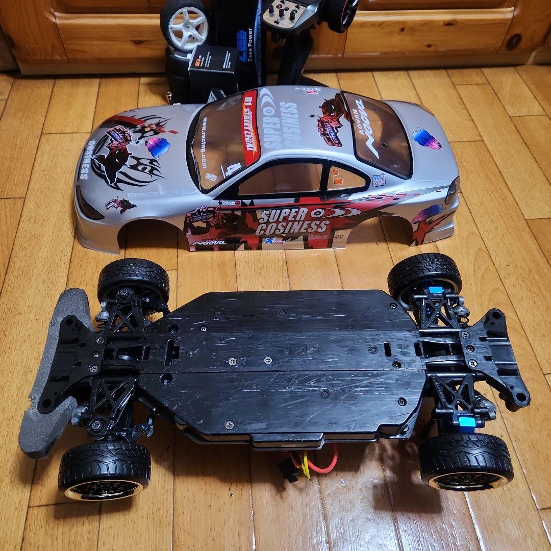 タミヤ ドリフト ラジコン フルセット TT01 シルビアボディ tt02 ②
