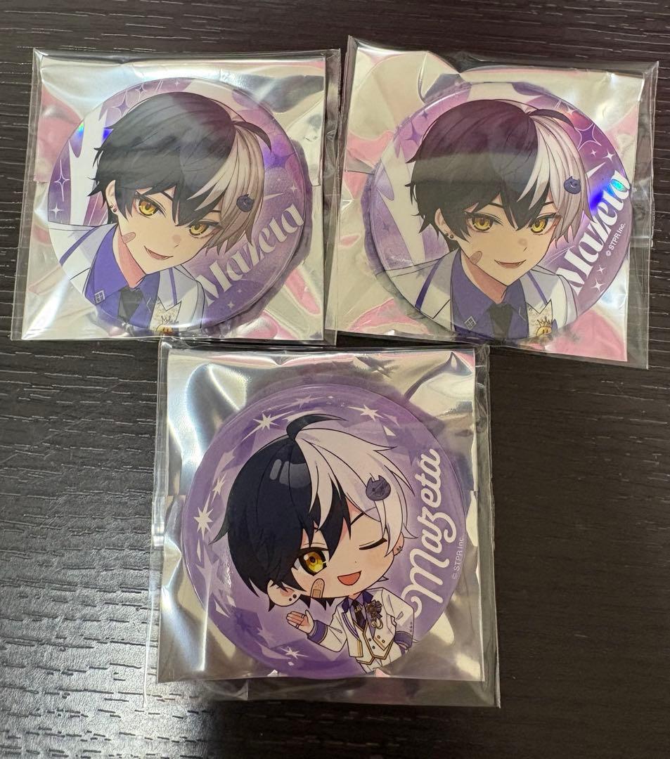 AMP×TAK 3周年 缶バッジ まぜ太くん - メルカリ