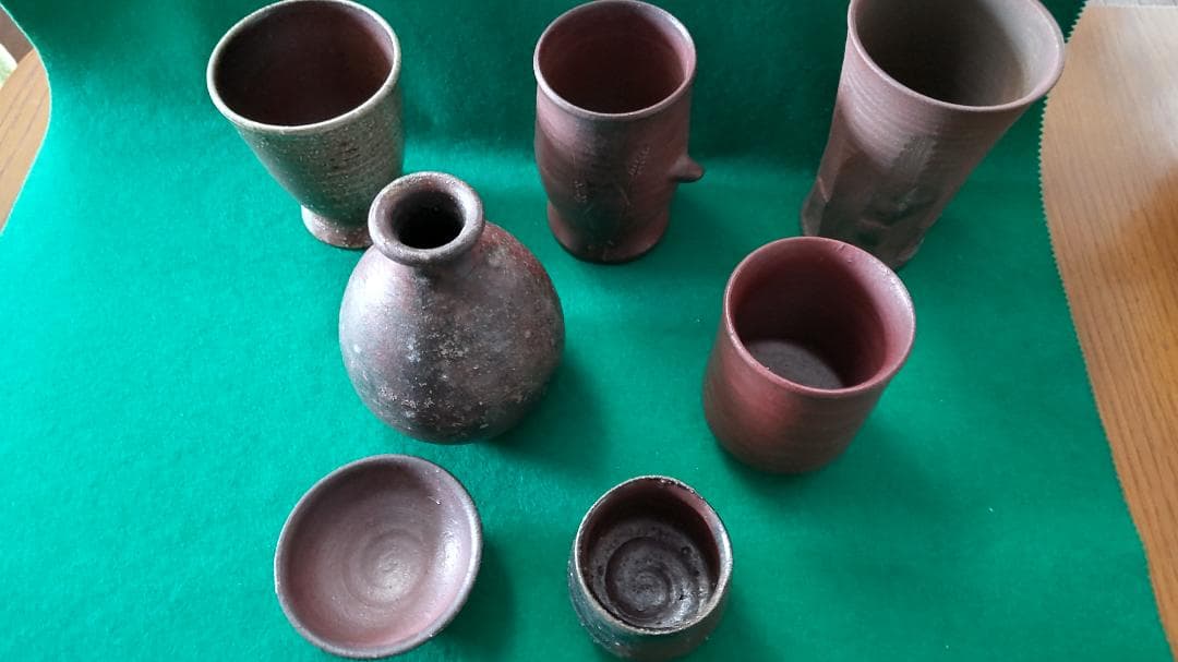 年末￥14800に値下げ❣立杭焼 5人市野勝、大上巧、大上祐樹、清水昌義