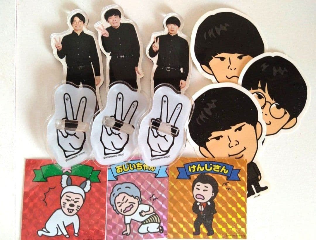 cacao たっぺい 高橋 浦田スターク アクスタ ステッカー 単独 トレカ cacaoの芸人ステッカー発売決定! cacaoネタライブ『全部学校』公演前に