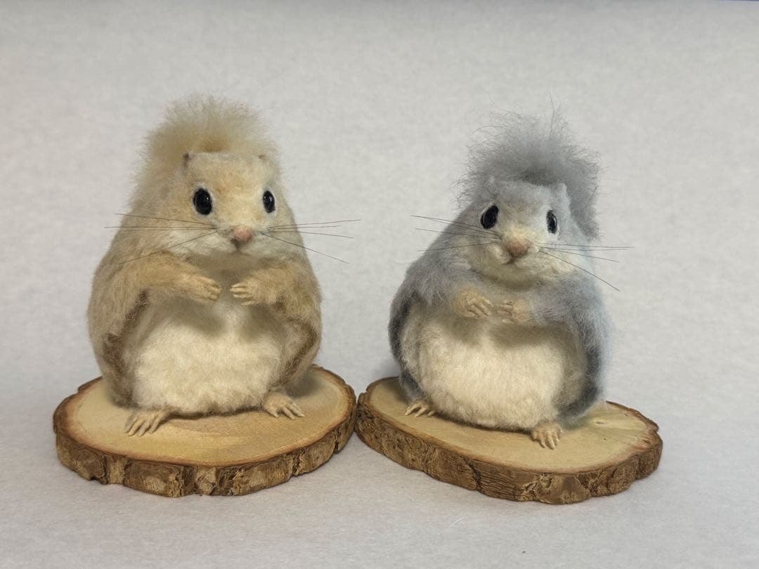 おーちゃん　エゾモモンガ　羊毛フェルト おーちゃん エゾモモンガ 羊毛フェルト 0_b60a01f31f2e2561339a71b3aee5