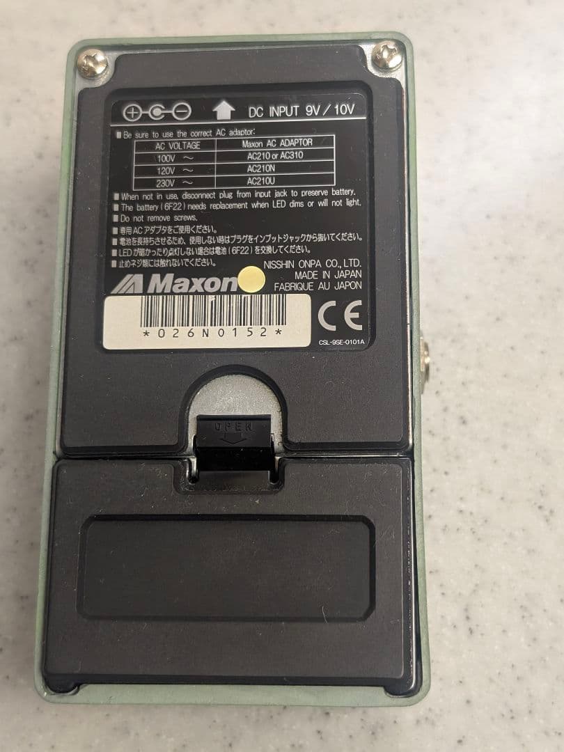 Msxon OD-9 初期リイシュー 美品 - メルカリ