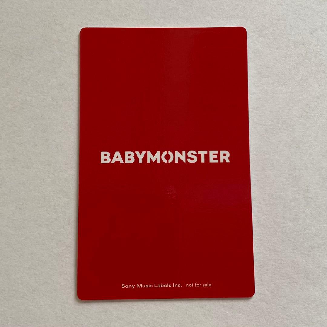 BABYMONSTERベビモン アサ ASA WEGOUP特典トレカ 楽天 - メルカリ