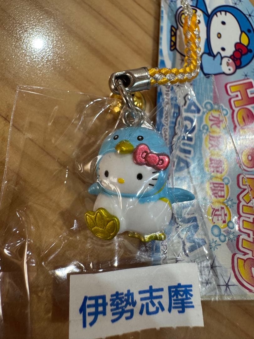 ご当地キティ 水族館限定 ペンギン 根付け ストラップ - メルカリ