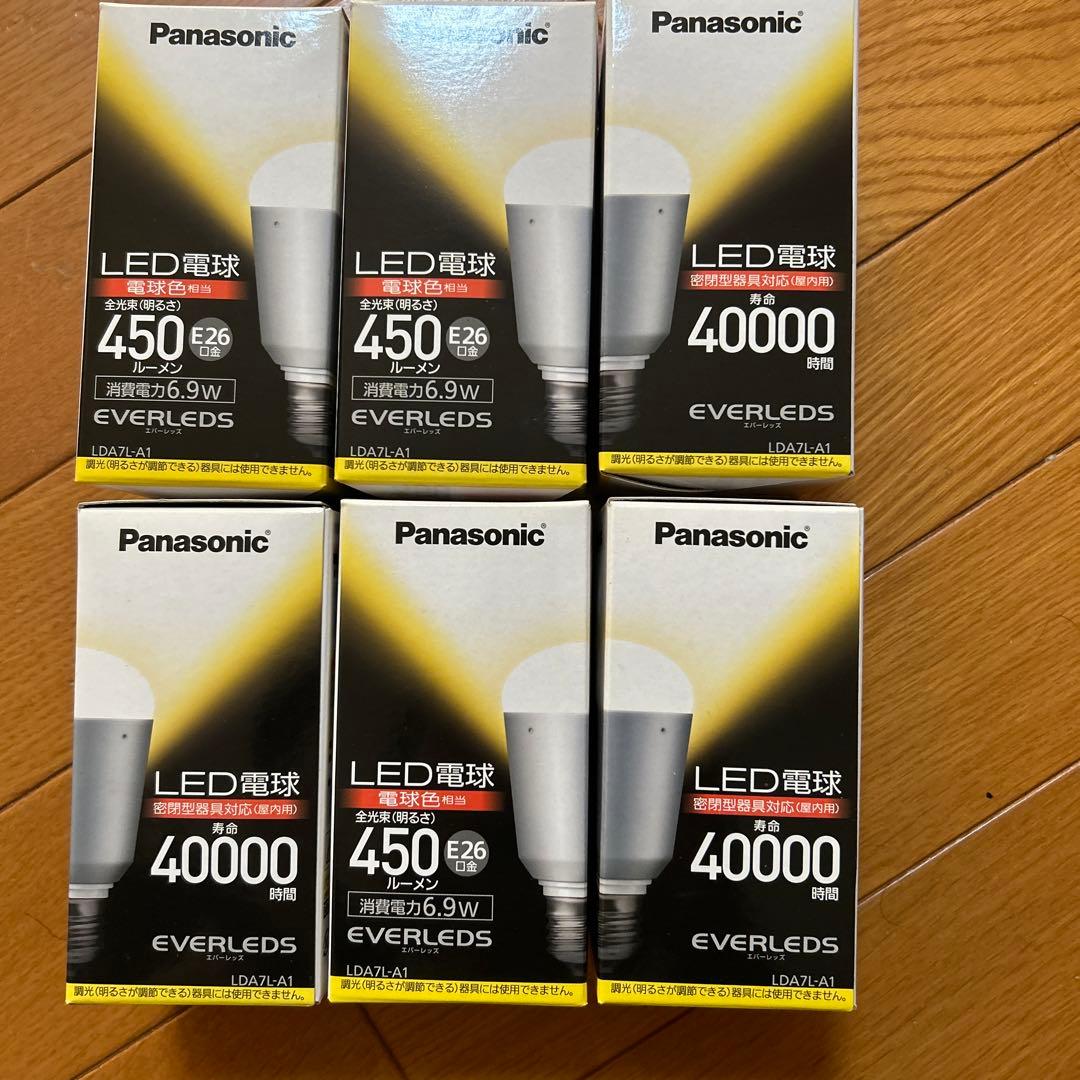 Panasonic  パナソニック　LDA8LA1D 概要 LED電球 7.6W(電球色相当)※調光器対応 LDA8LA1D | LED電球・蛍光