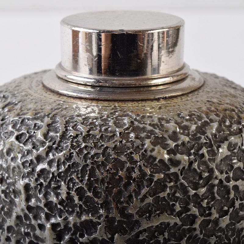 茶道具 備前焼 青備前 森陶岳造 茶壷 共箱 V R8405 - メルカリ