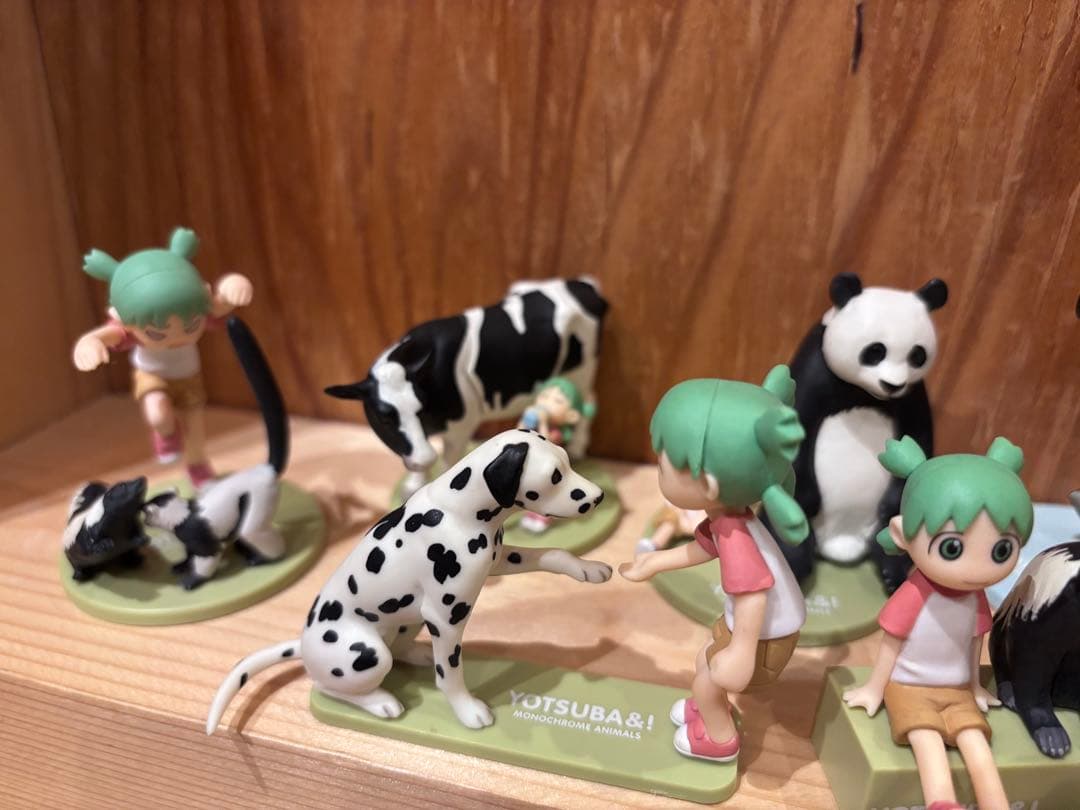 よつばと！ ペンギンなし！海洋堂 しろとくろのどうぶつ①②セット