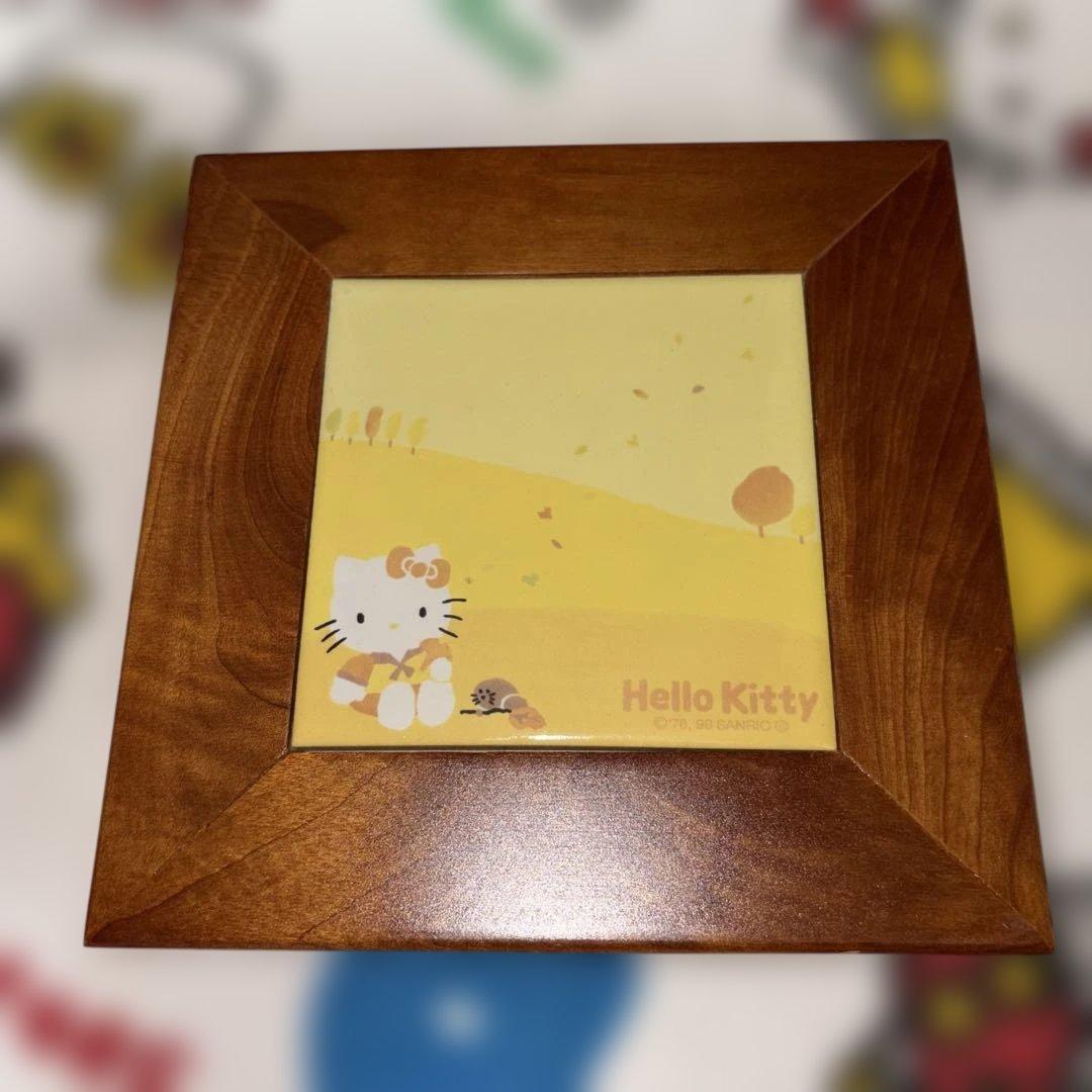 超激レア・レトロ】SANRIO ハローキティ 四季のタイル画