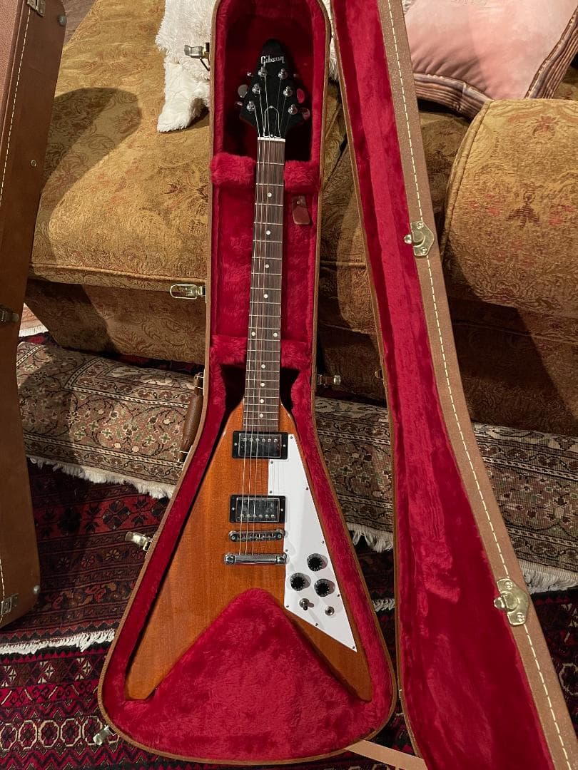 ギター Gibson Flying V Antique Natural Gibson Flying V Antique Natural <ギブソン>｜平野楽器 ロッキン