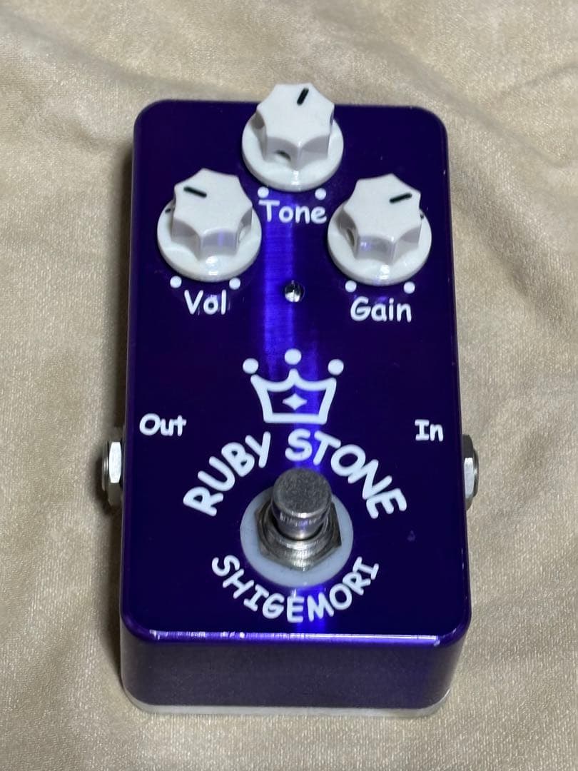 Shigemori / RUBY STONE SPECIAL 紫 エフェクター Shigemori / RUBY STONE SPECIAL（管理番号 : 824） - TOKYO EFFECTOR