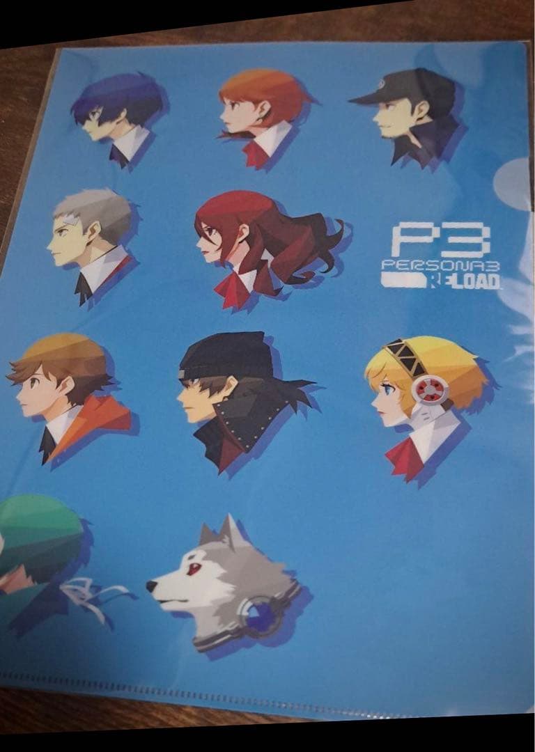 ペルソナ　クリアファイル BEEP ゲームグッズ通販 / 【中古グッズ】ペルソナ3 A4クリアファイル