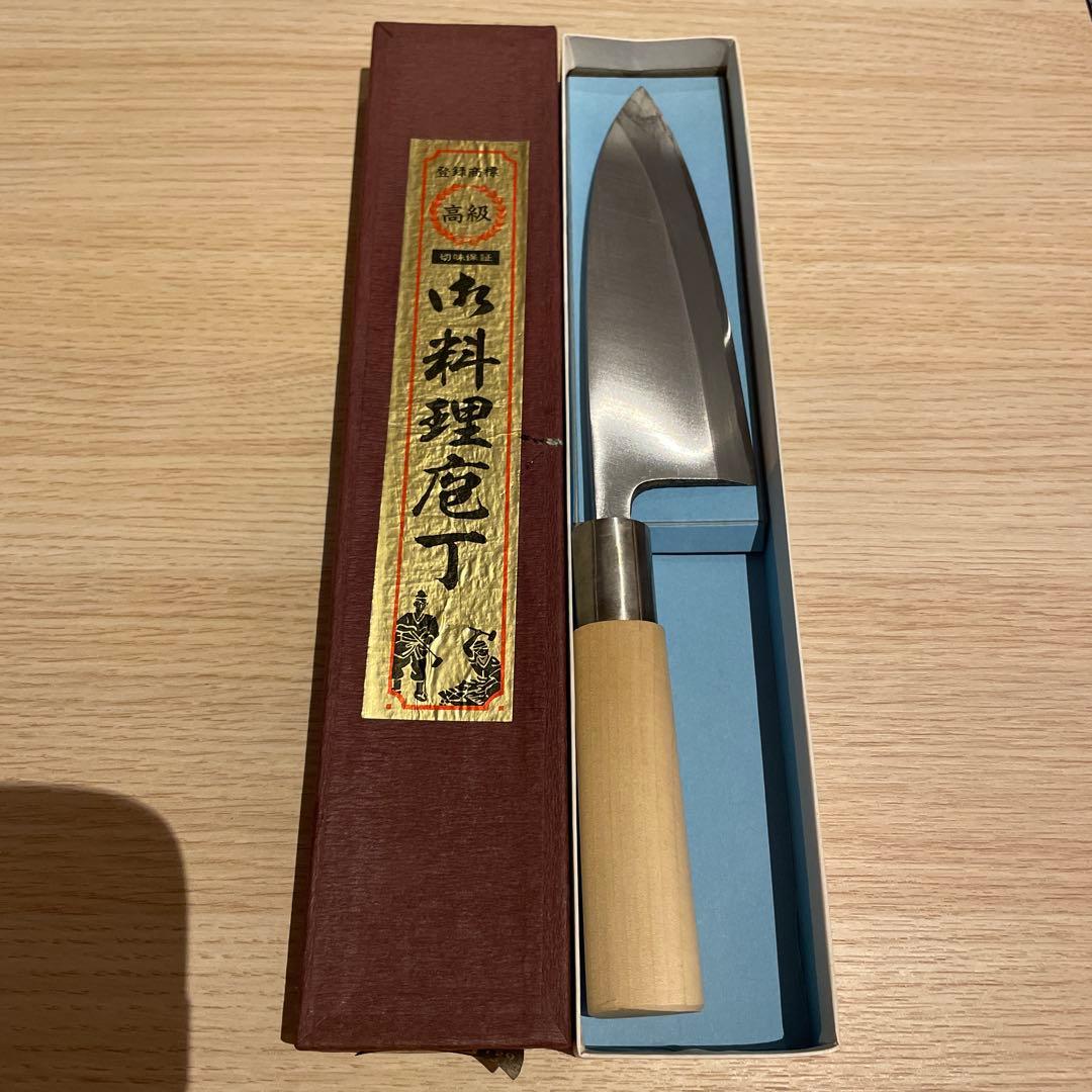 出刃包丁　150m 出刃包丁 150mm 青紙スーパーシリーズ/切れ味抜群【無料研ぎ直し券付き