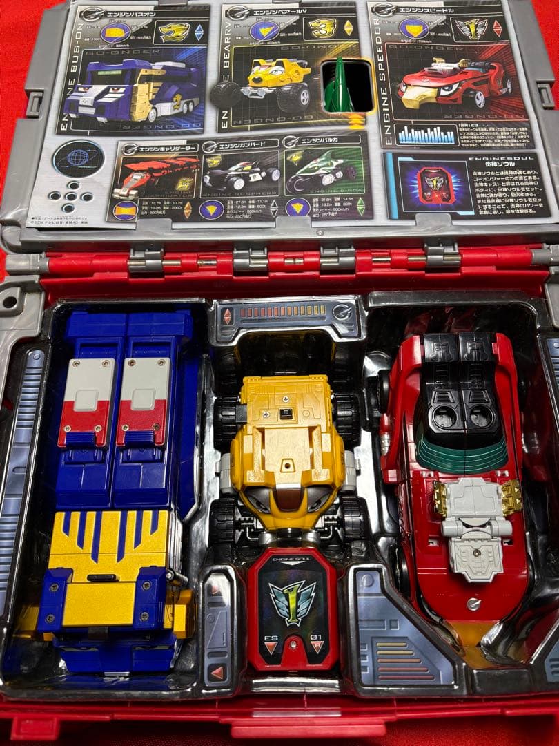 炎神戦隊ゴーオンジャー 炎神DXエンジンオーG6 アタッシュケース付き