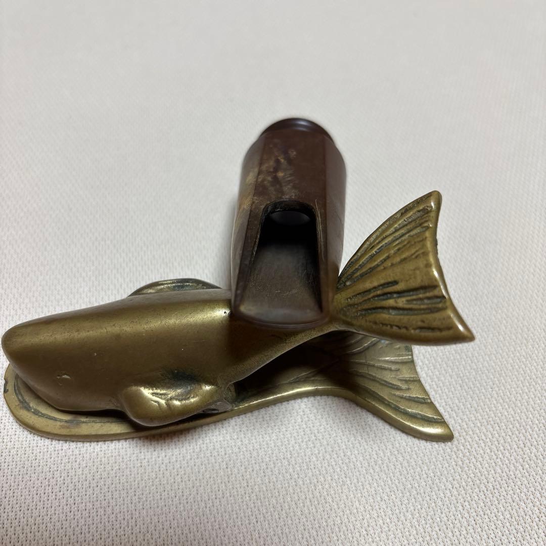 USAのブッシャー製アルト・サックスス用マウスピース ブラウン