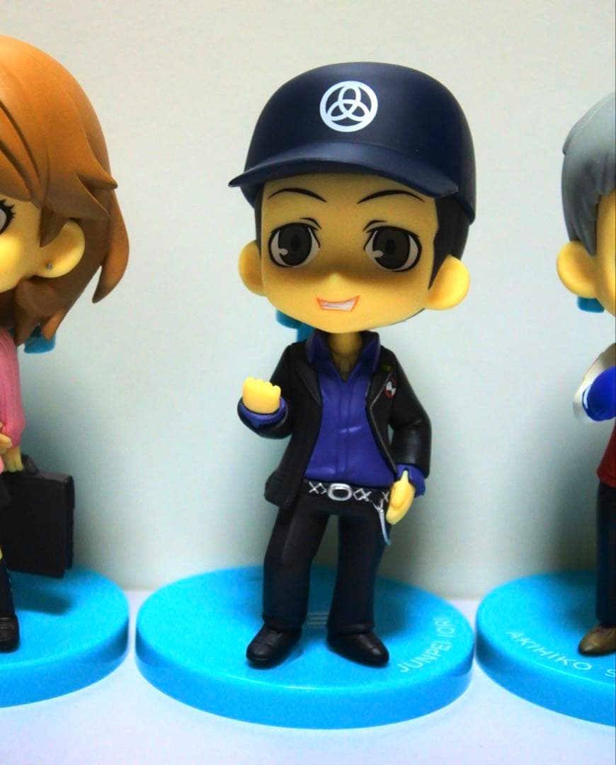 ペルソナ3 ハッピーくじ ちびフィギュア 結城理 岳羽ゆかり 伊織順平