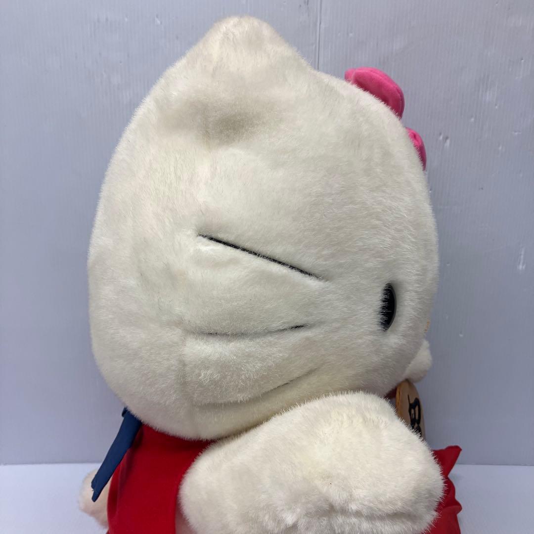 HELLO KITTY】希少！特大 ぬいぐるみ 招き猫 招福 レトロ キティ