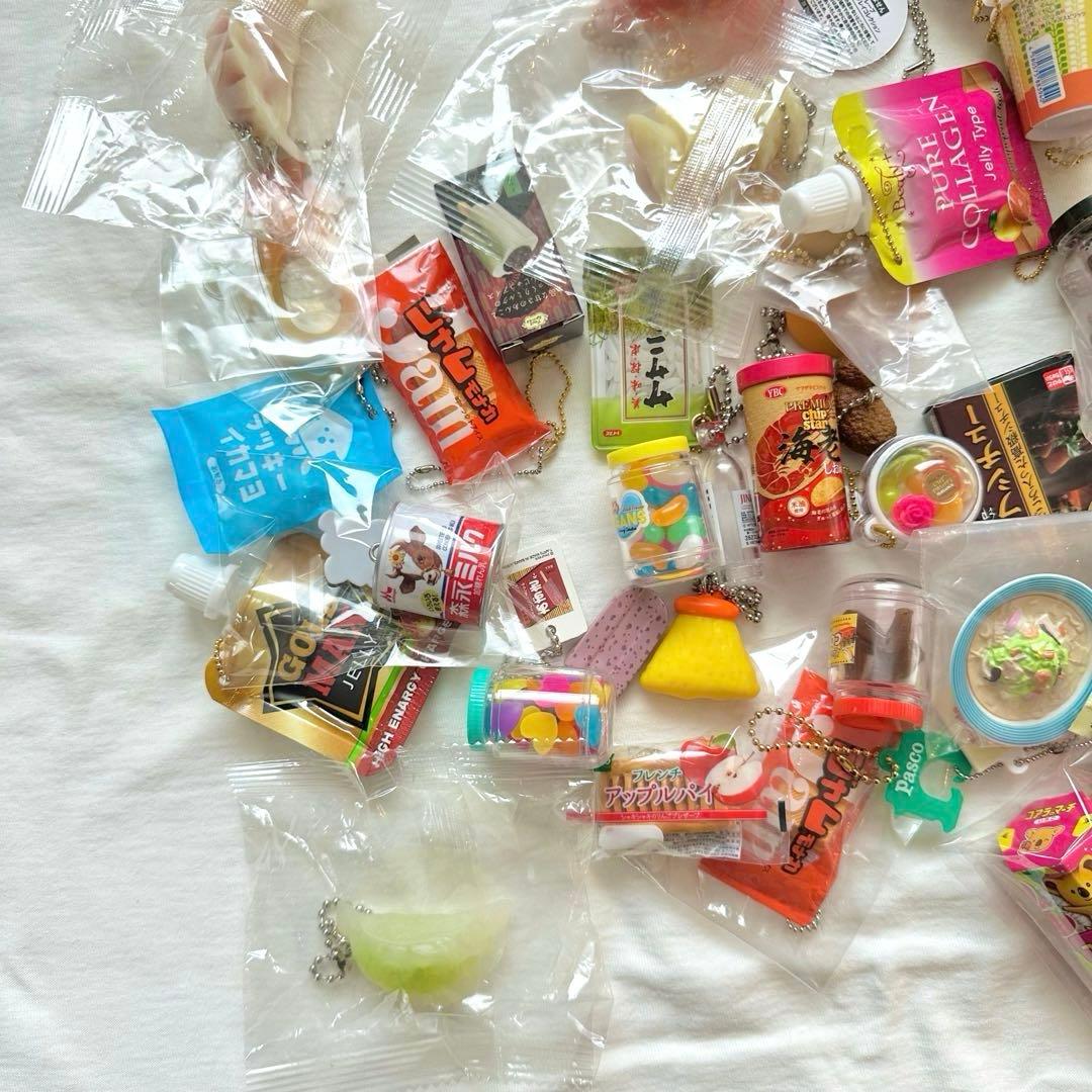 大量 まとめ売り】 お菓子 食品 フード ミニチュアチャーム ガチャ