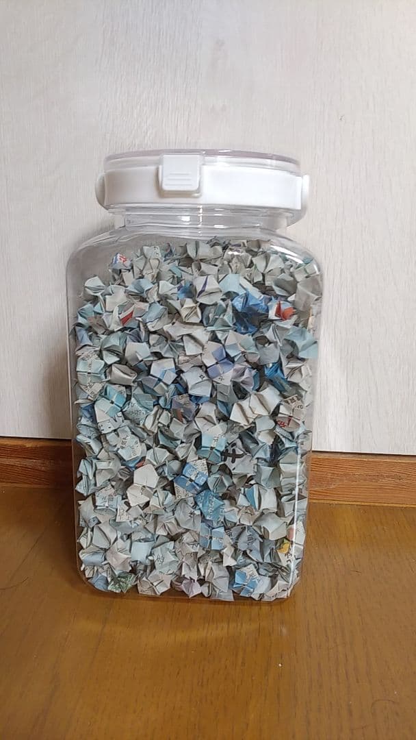 千羽鶴 (ペールブルー） 千羽鶴 販売専門店 つるのたまご 作品一覧 | iichi 日々の暮らしを