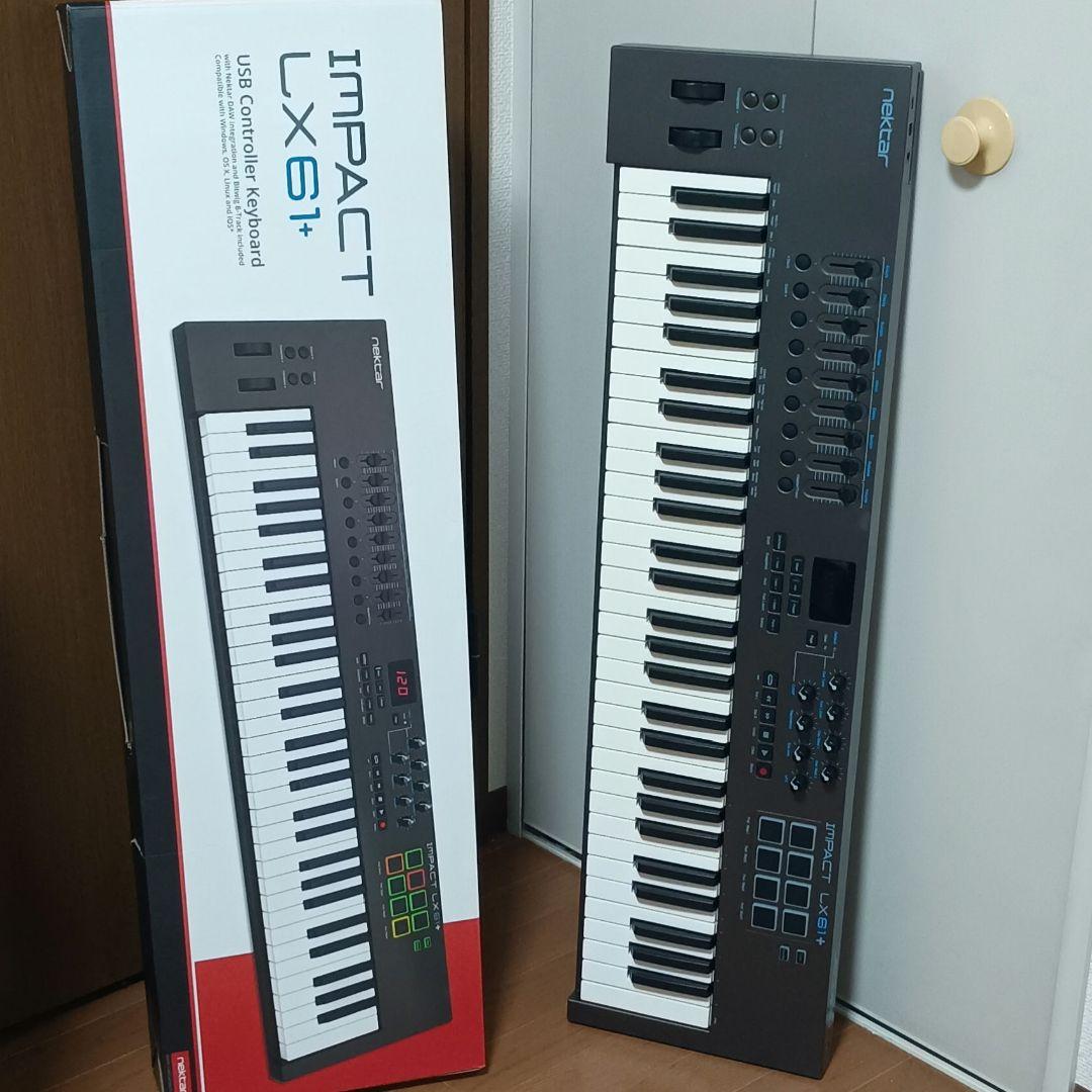 IMPACT LX61+ USB MIDIキーボード Nektar Impact LX61+ MIDI Controller | Guitar Center