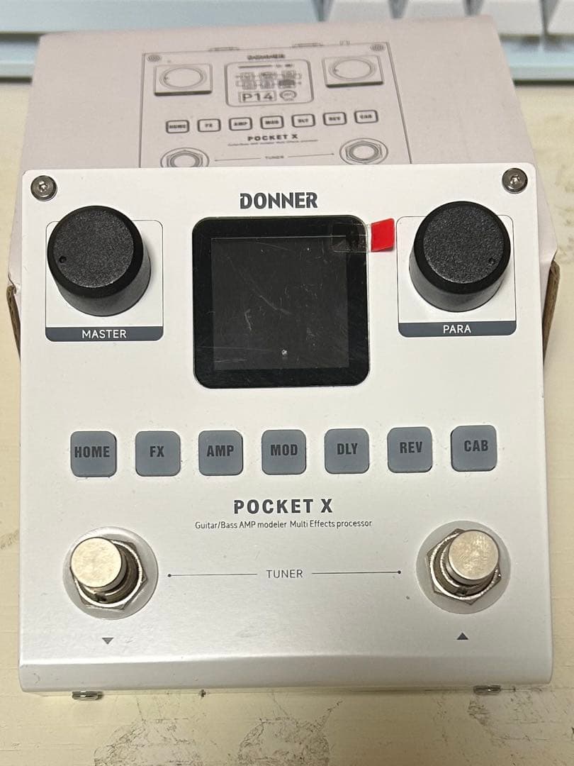 PocketX DONNER マルチエフェクター ギター ベース - メルカリ