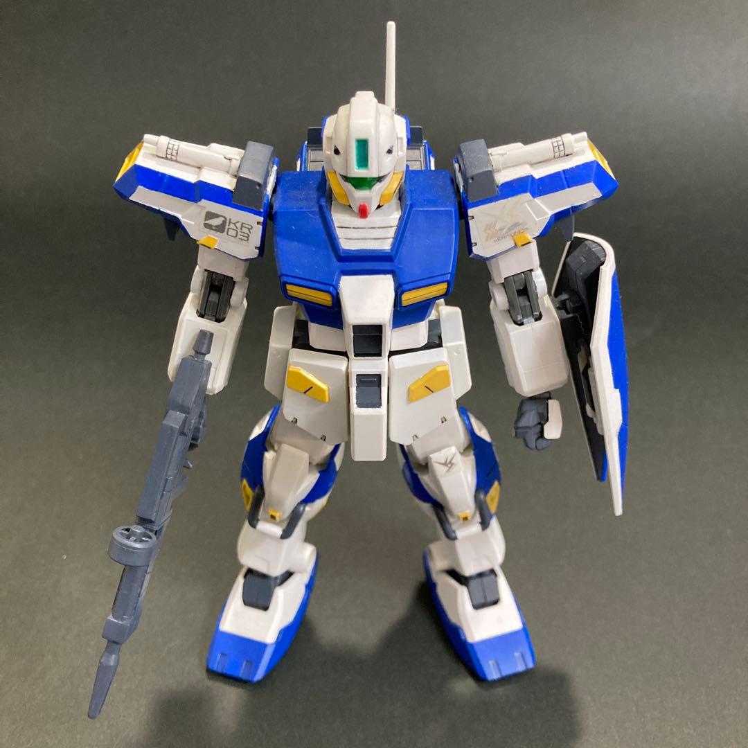 HG ジム改［ワグテイル］ 全塗装完成品+ 刻に抗いし者 ビジュアル