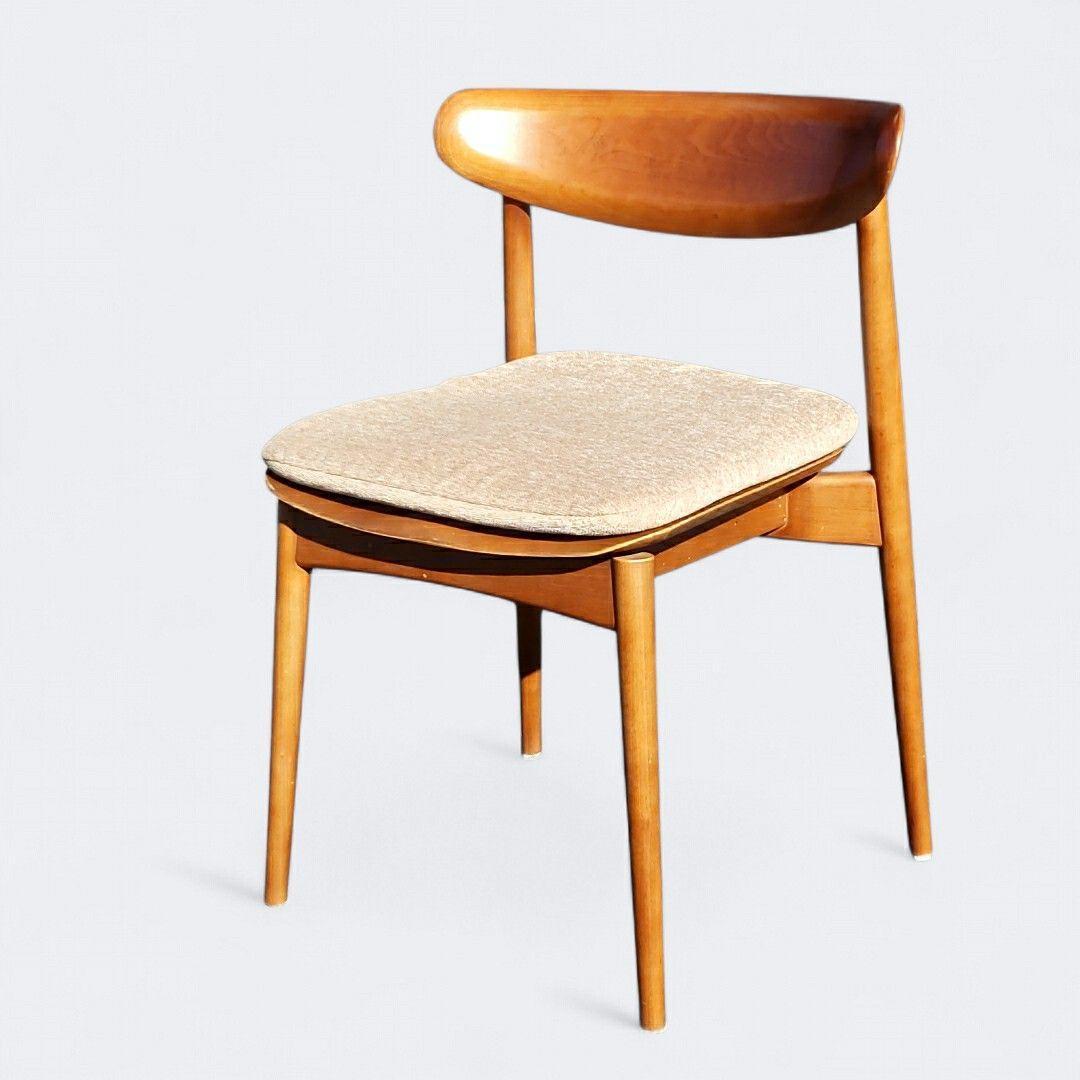 純正クッション付 HIDA SEOTO ダイニングチェア KD201B ① - メルカリ