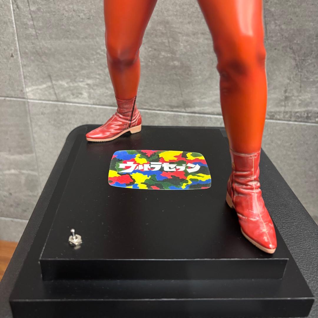 海洋堂 メガソフビ ウルトラセブン パラノイア工房 電飾究極完成品