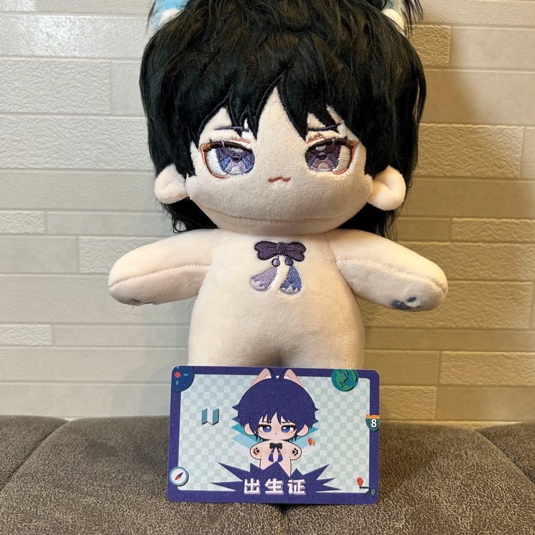 原神】スカラマシュ 放浪者 スケルトンぬいぐるみ 着せ替え人形 - メルカリ