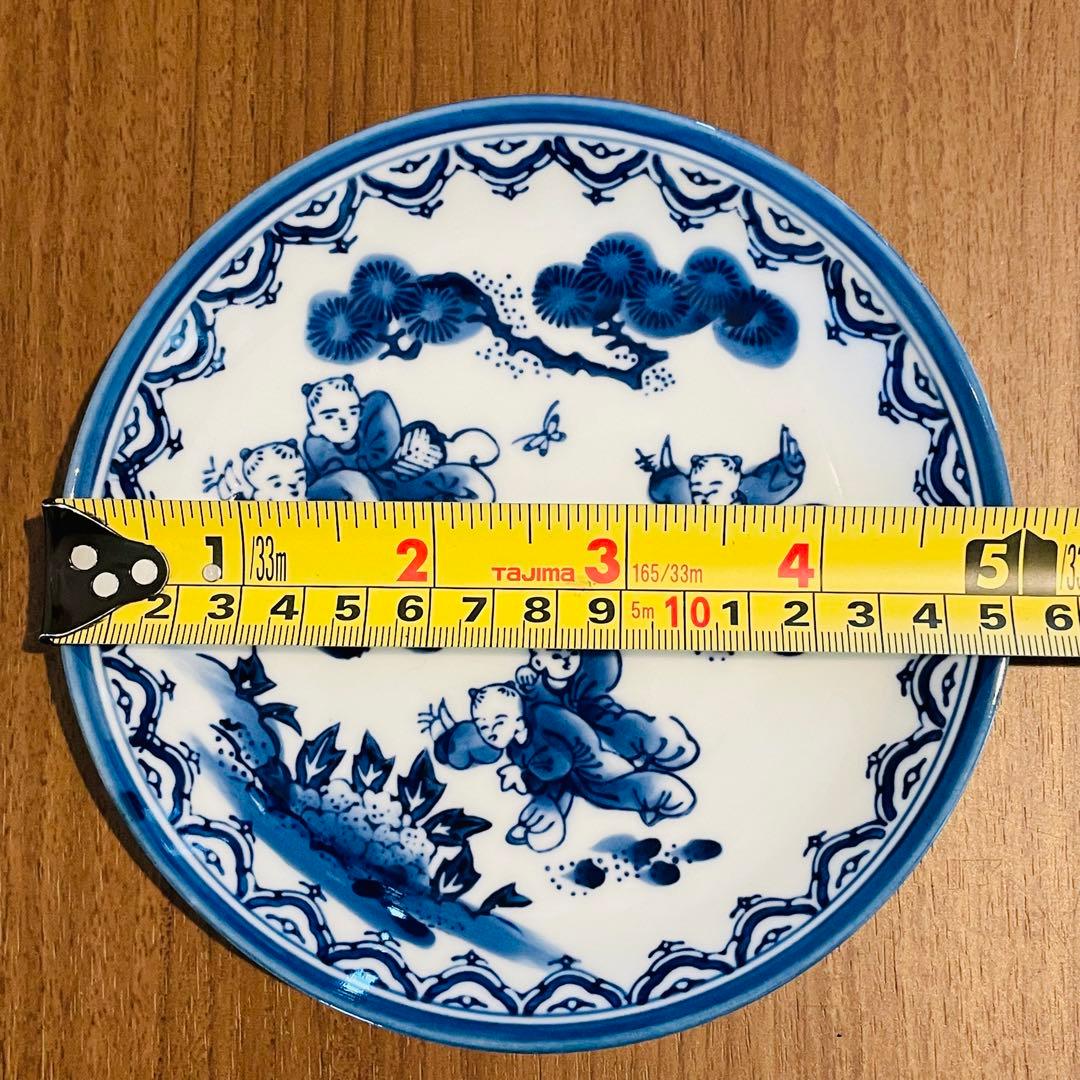 美品】有田焼 鍋島華山 唐子絵柄 小皿5枚 昭和レトロ 和食器 - メルカリ