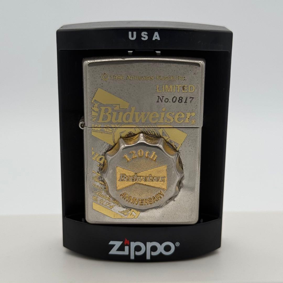 ZIPPO ジッポー Budweiser バドワイザー 120th周年 - メルカリ