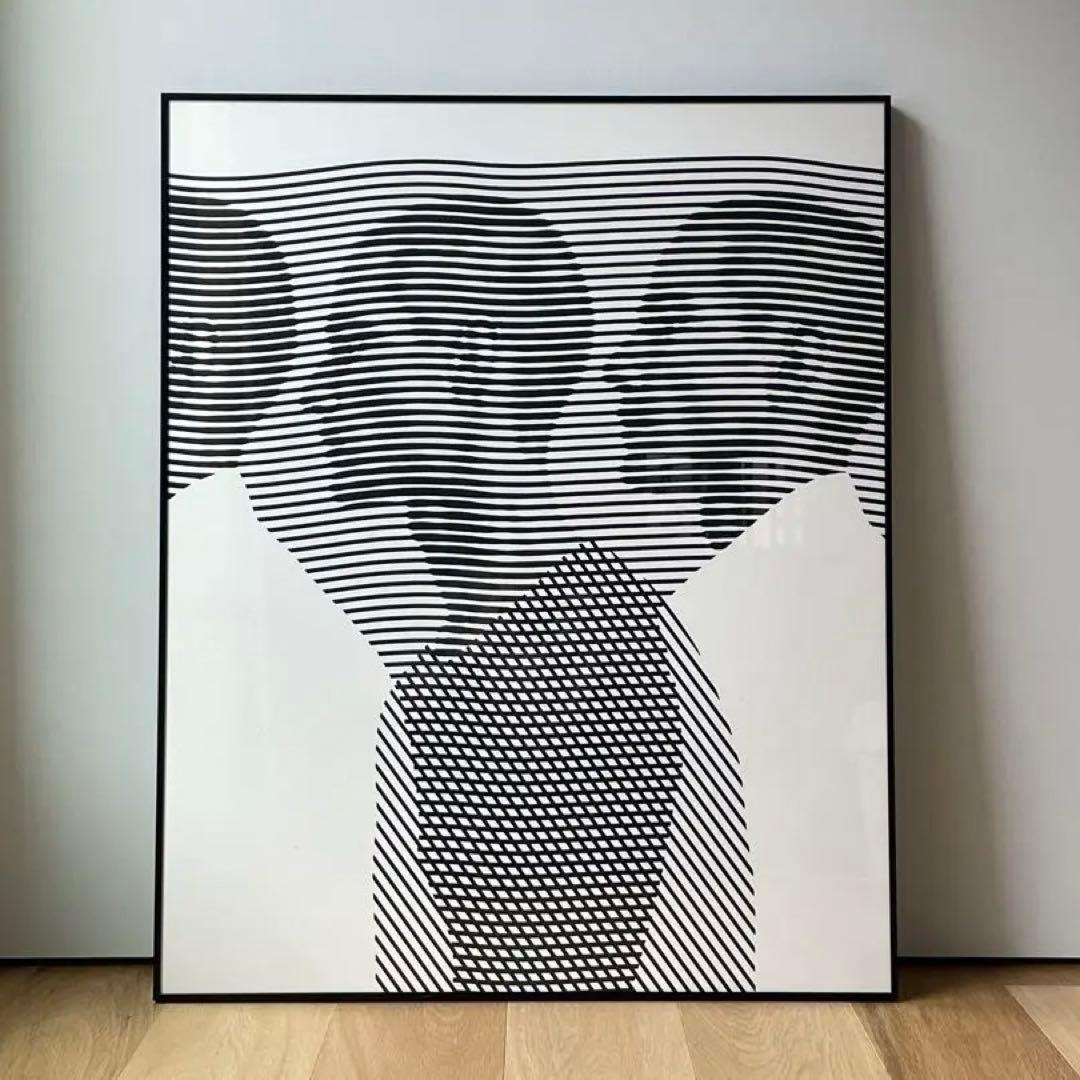 AICON シルクスクリーン 大型作品 額装済み - メルカリ