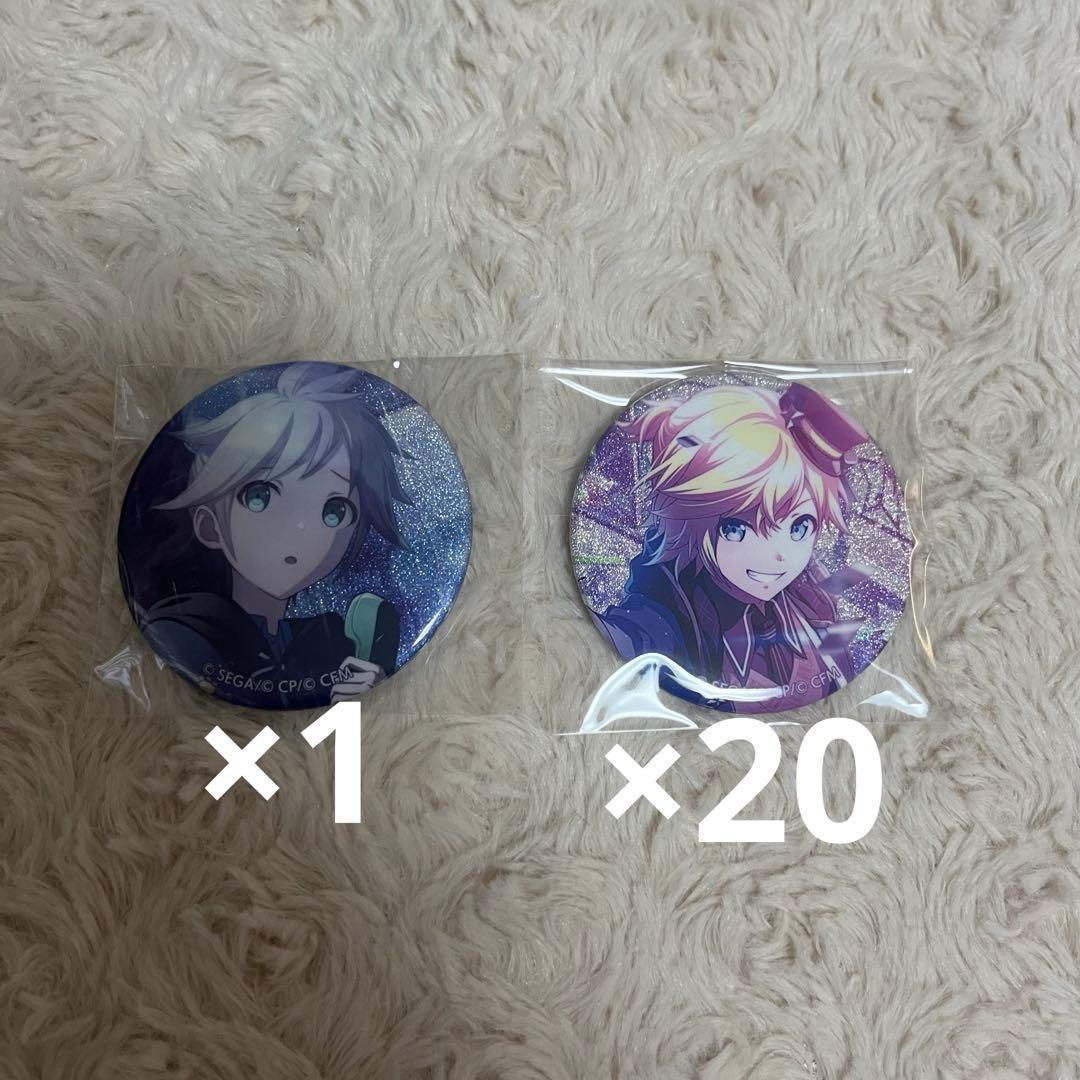プロセカ 鏡音レン 缶バッジ グリ缶 36A 即購入⭕️ - メルカリ