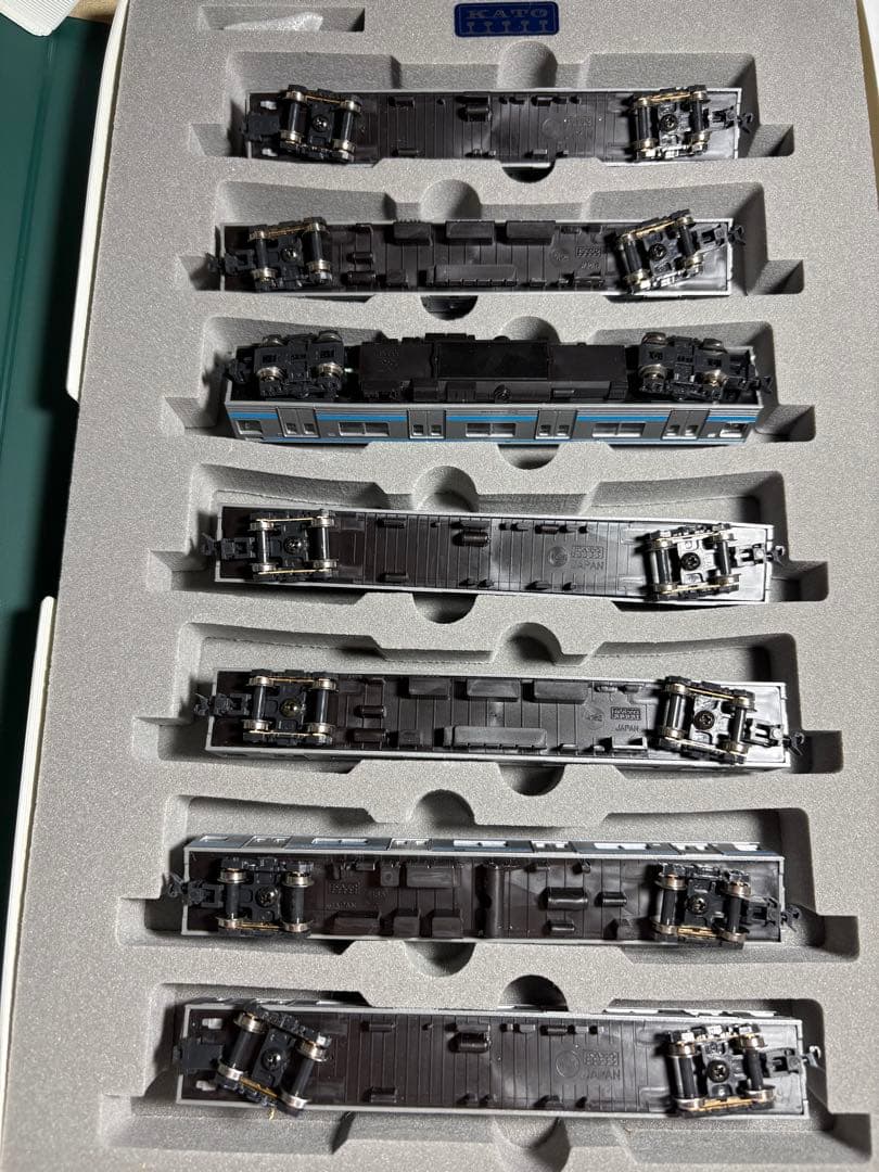 KATO】Nゲージ 205系関西色 7両セット 室内灯組み込み済み - メルカリ