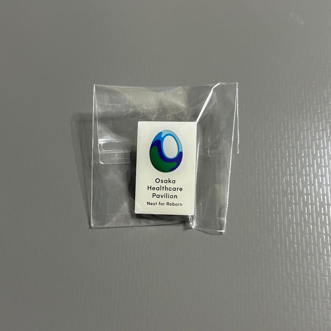 非売品】 大阪万博 ヘルスケア パビリオン ピンバッジ - メルカリ