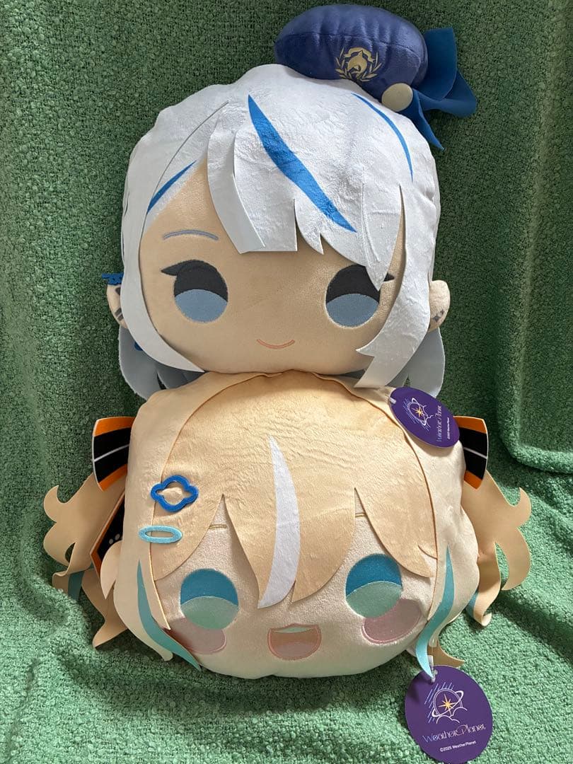 ウェザープラネット BIGフェイスクッション 雨海ルカ 天晴ひなた