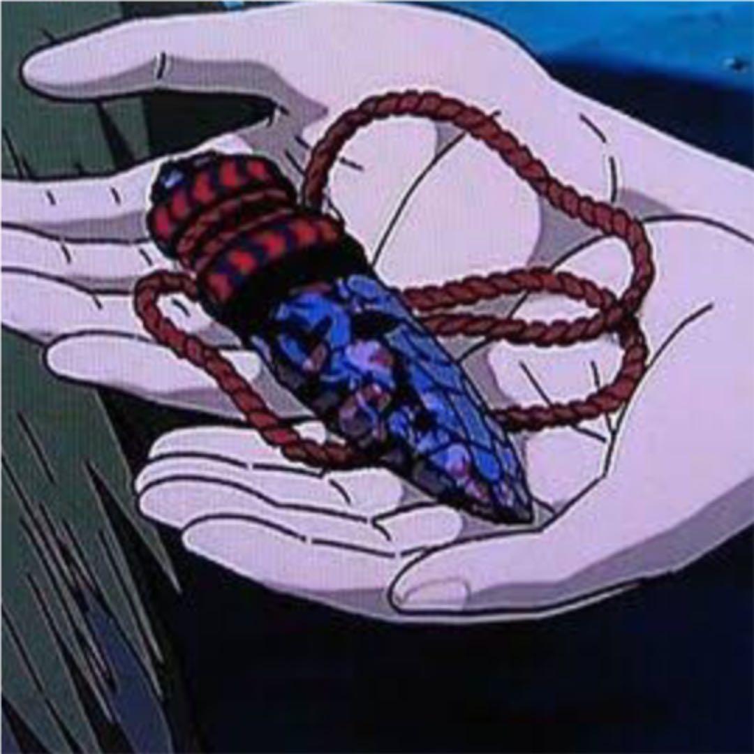 ジブリ公式 もののけ姫 黒曜石 ペンダント 小刀 未使用 - メルカリ