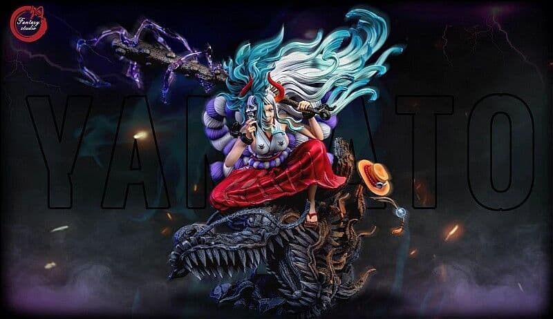 ワンピース ヤマト ガレージキット スタチュー フィギュア ONEPIECE 和の国編 ヤマト スタチュー ガレージキット フィギュアの