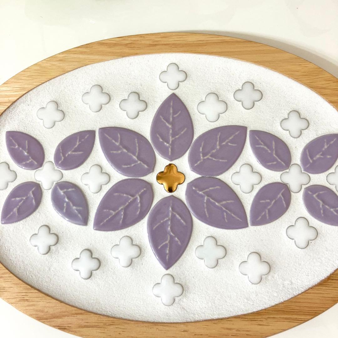 ❁⃘ flowerタイルトレー《kohana》