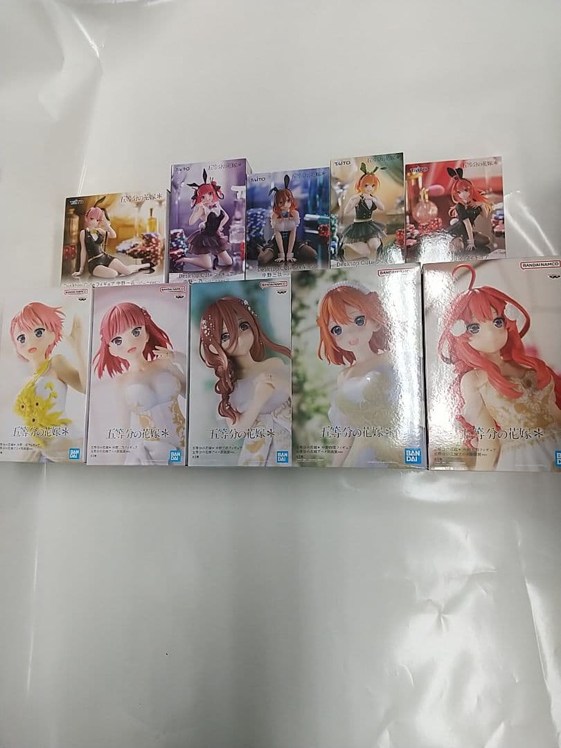 五等分の花嫁 フィギュア 10体セット 美少女フィギュア まとめ売り