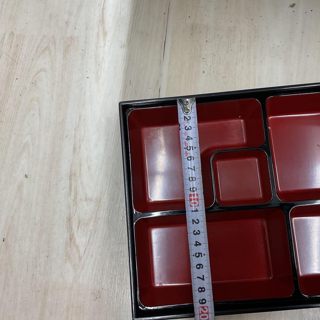 中古 松花弁当 弁当箱 器 料亭 割烹 6セット