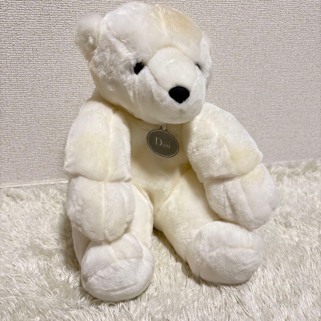 近年モデル Dior ディオール テディベア くま　クマ ぬいぐるみ 楽天市場】Dior ディオール 人形 ベア クマ 熊 インテリア レオパード