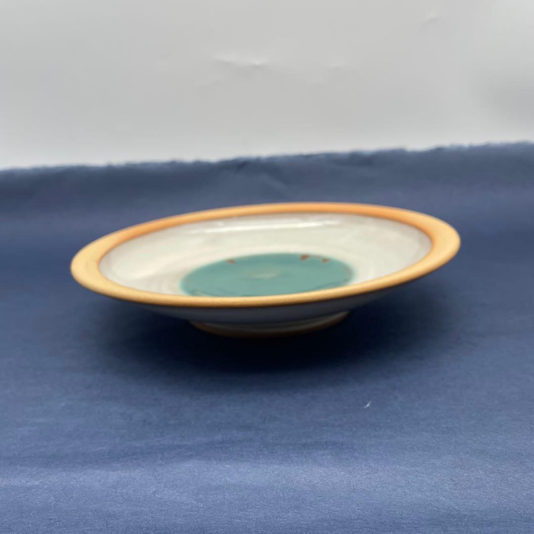 鳥取民藝 中井窯 牛ノ戸焼 中井焼 染め分け皿 プレート 24cm - メルカリ