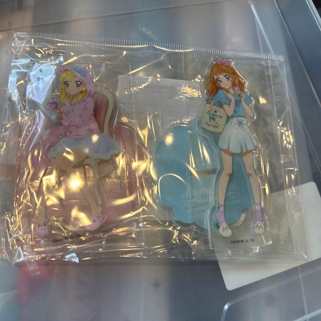 アイカツ　いちご&あかり　お部屋ver. アクスタ 予約販売】アイカツ！アクリルスタンド (2体セット) いちご＆あかり